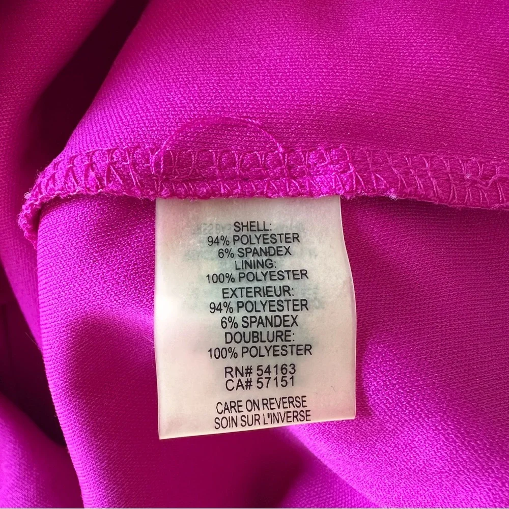 Ivanka Trump Fuchsia Midi Sleeveless Dress - size 8 - Picture 7 of 7